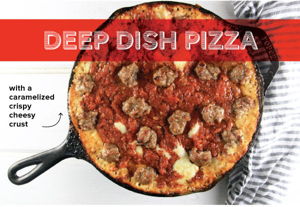Newsletter Recipes - Deep Dish Pizza
