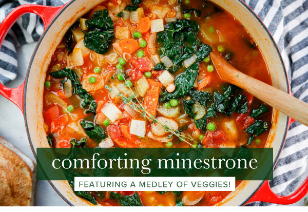 Newsletter Recipes - Classic Minestrone Soup