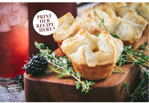 Newsletter Recipes - Gruyère & Caramelized Onion Puffs