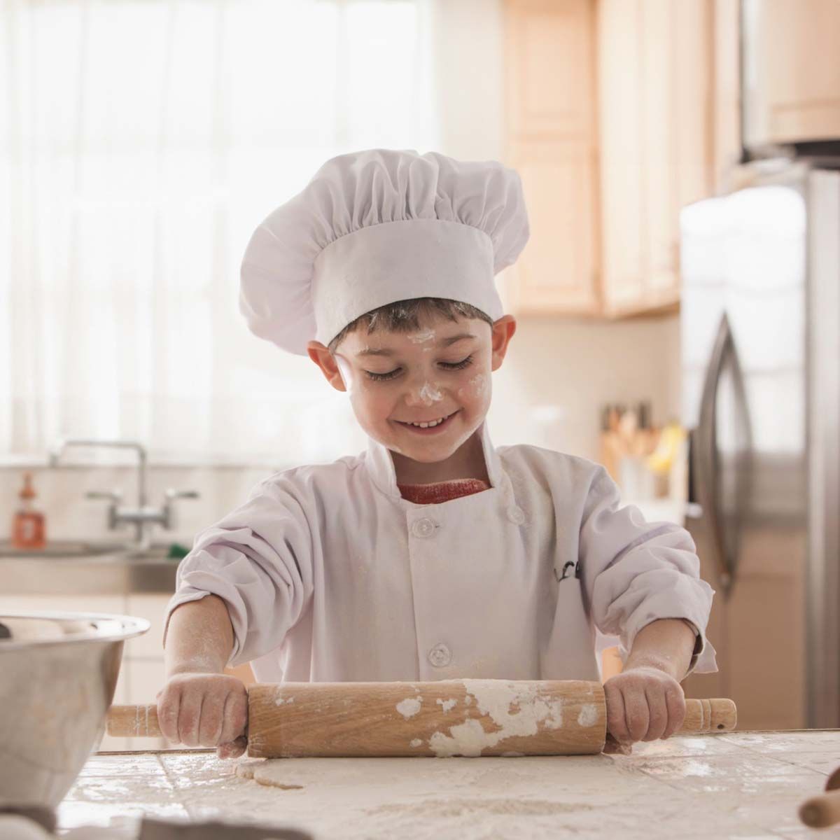Mrs. Anderson’s Kids’ Chef Hat | White Cotton