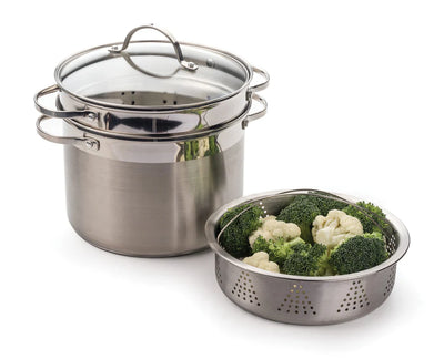 Stainless Steel Multi-Cooker Set | 8 Qt.