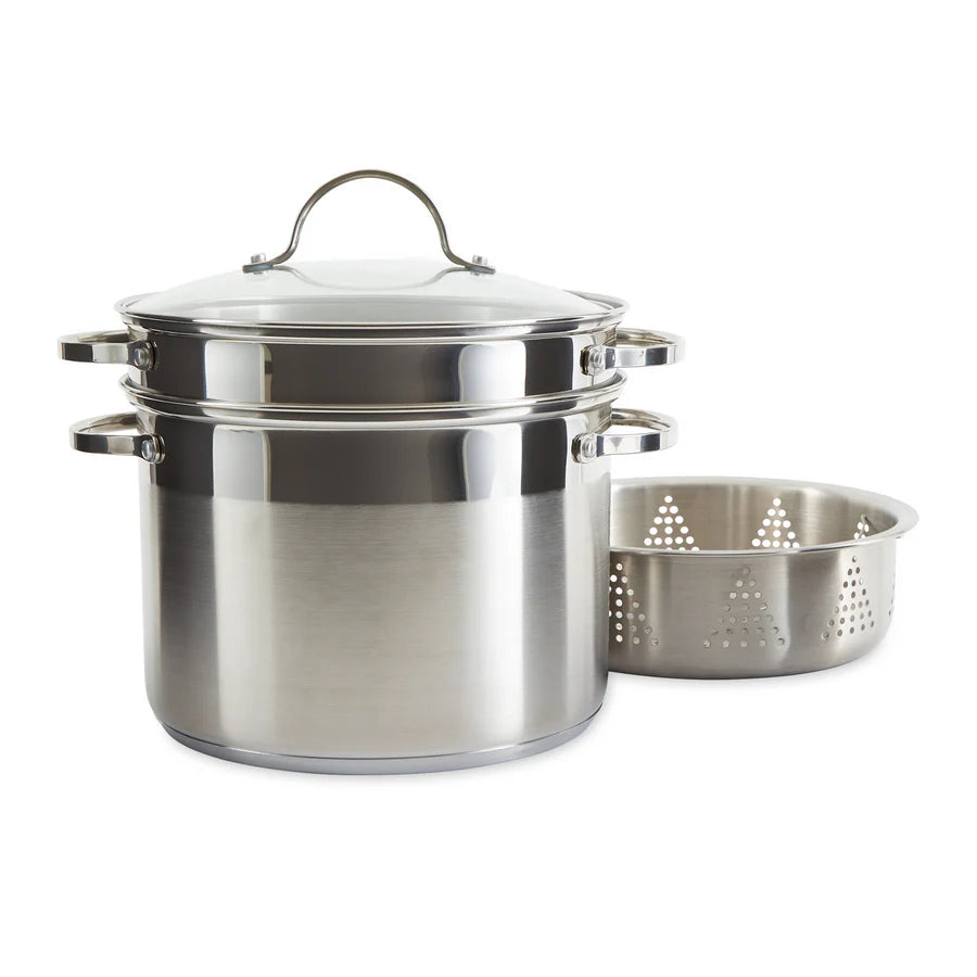 Stainless Steel Multi-Cooker Set | 8 Qt.