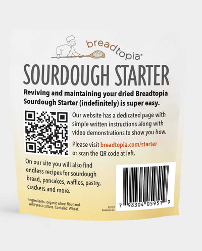 Breadtopia Heirloom Sourdough Starter | Dry