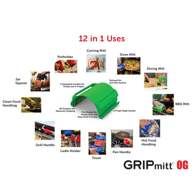 GRIPMitt® Silicone Kitchen & BBQ Mitt