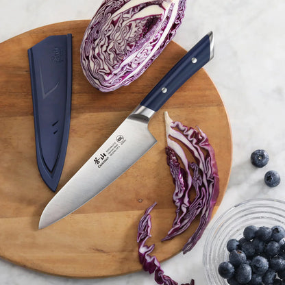 HELENA Blue Utility with Sheath | 5.5 Inches