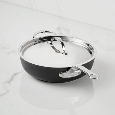 Hestan TITUM® Fusion™ 4.5-Quart Nonstick Essential Pan with Lid | Versatile Multi-Purpose Cookware