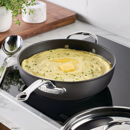Hestan TITUM® Fusion™ 4.5-Quart Nonstick Essential Pan with Lid | Versatile Multi-Purpose Cookware