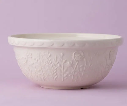 Mason Cash In The Meadow S12 Mixing Bowl | Cream Rose | 11.75 In