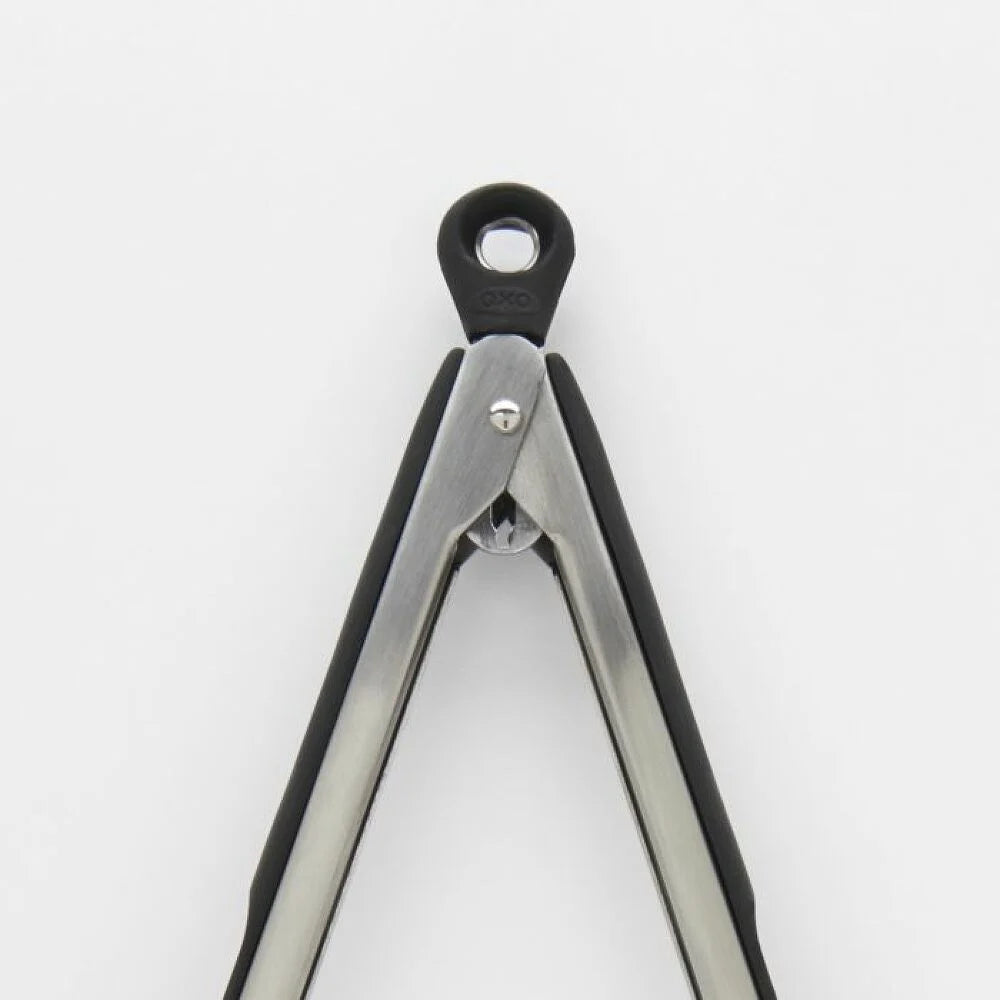 OXO Good Grips Stainless Steel Tongs with Silicone Heads | 12 In