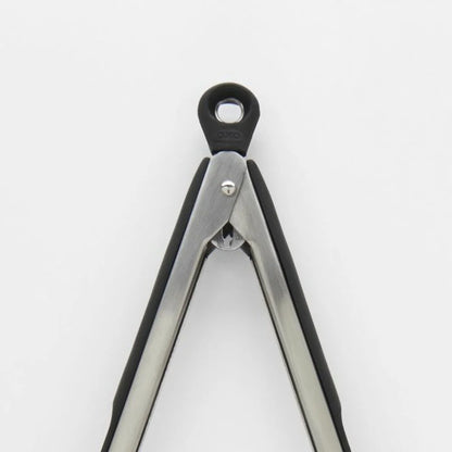 OXO Good Grips Stainless Steel Tongs with Silicone Heads | 12 In