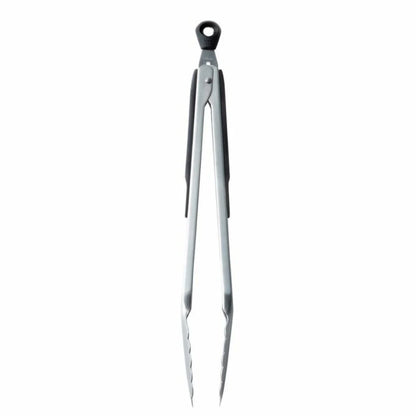 OXO Good Grips Stainless Steel Tongs with Silicone Heads | 12 In
