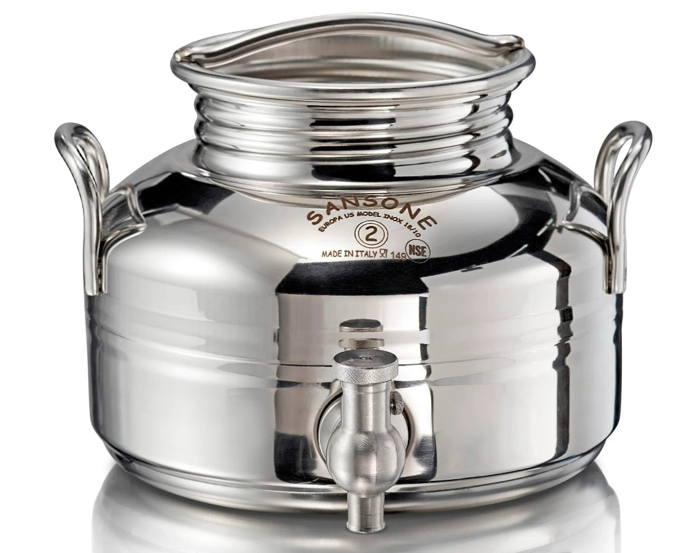 Sansone 2 Liter Fusti with Spigot & Stand