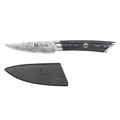 Cangshan KURO Paring knife 3.5" w/sheath