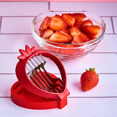 Strawberry Slicer & Hulling Tool