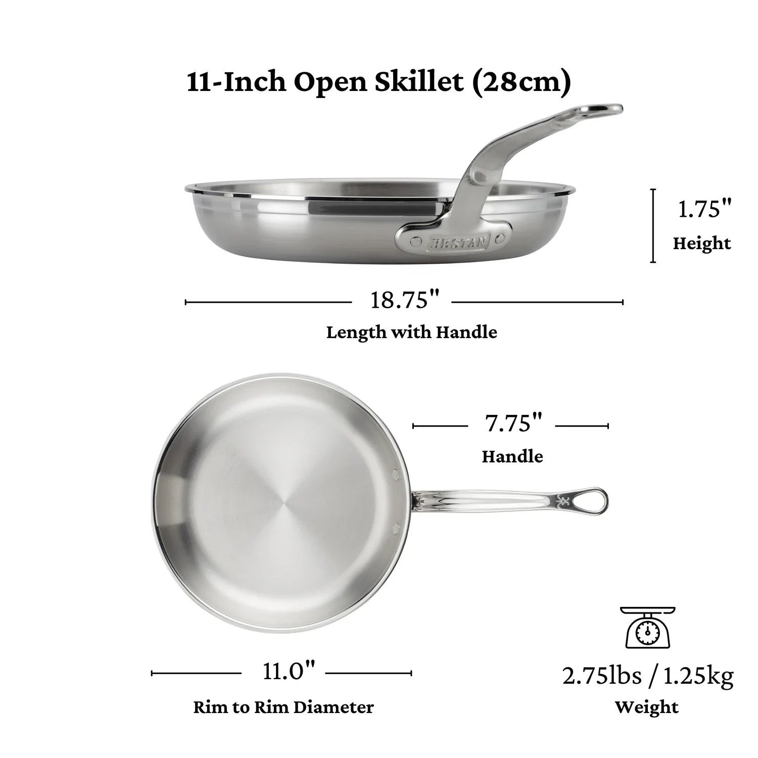 ProBond Open Skillet | 11 Inch
