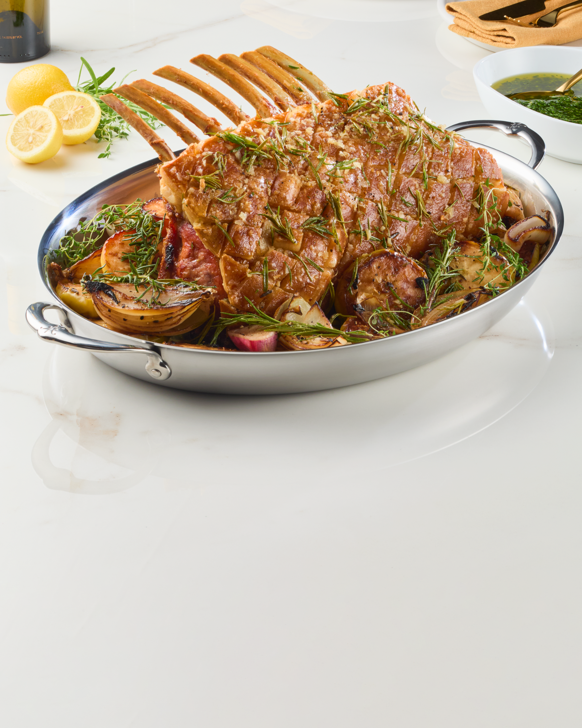 Hestan Provisions 5.5Qt Large Au Gratin Oval