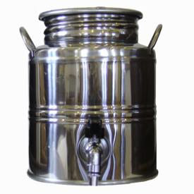 Superfustinox 3 Liter Fusti with Spigot & Stand