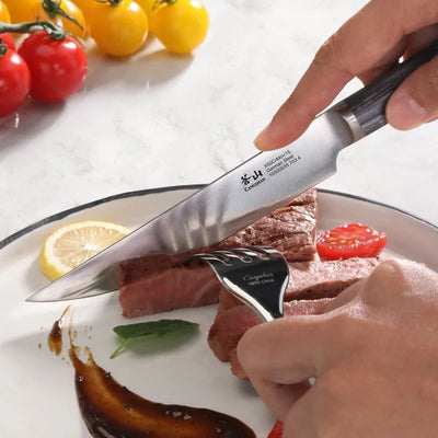 Cangshan 4 Piece Pakkawood Steak Knife Set