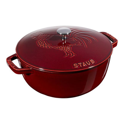 STAUB Essential French Oven Rooster Lid | 3.75 qt
