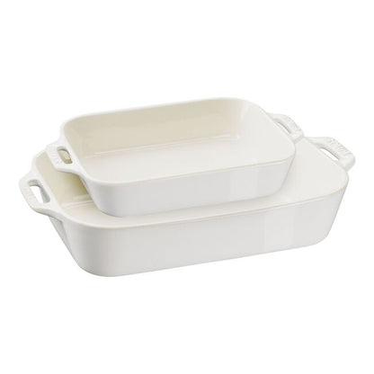 Staub Rectangular Baking Dish Set | 2 Piece Set