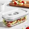 Fresh & Save Vacuum Box Set 3 Pieces | Glass Grey