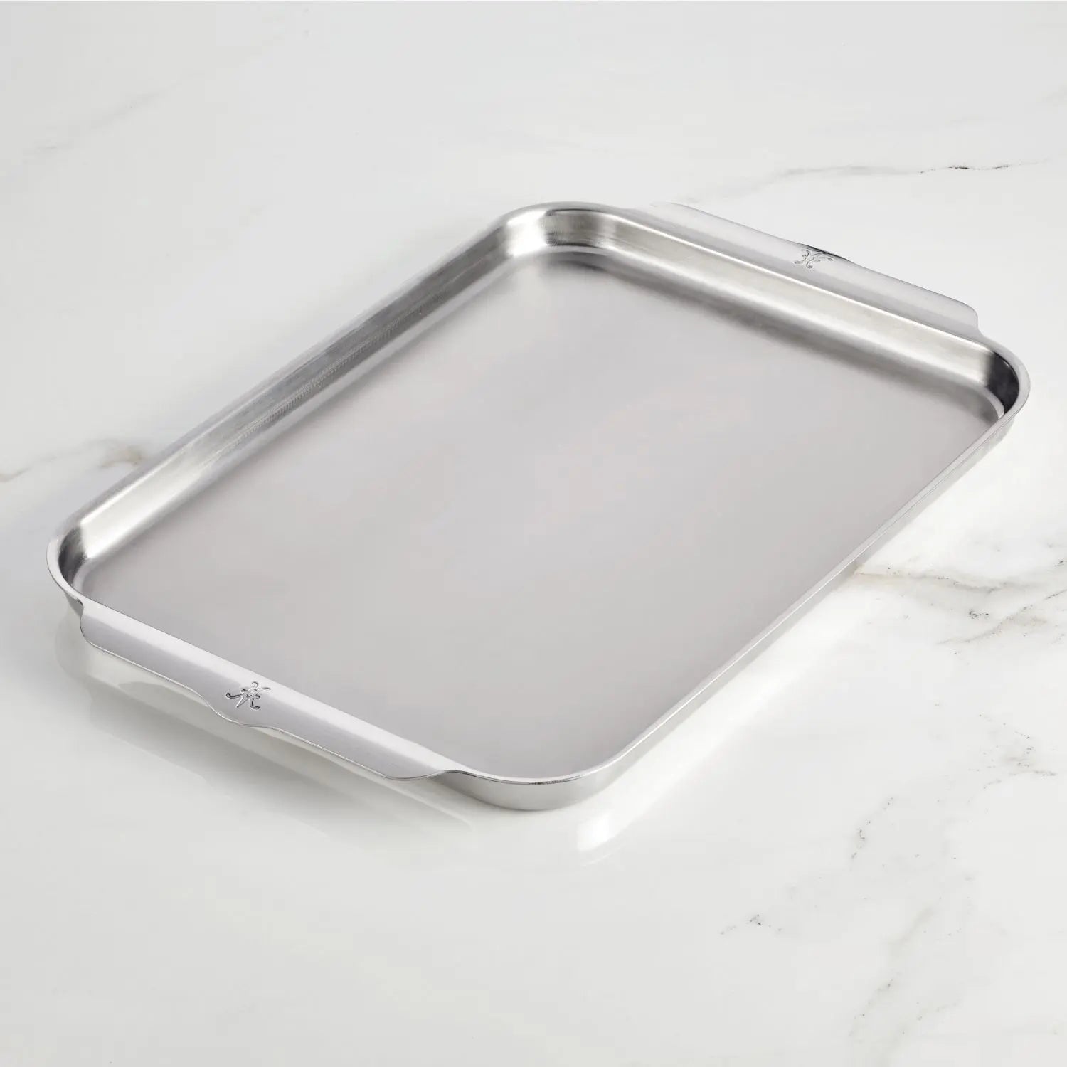 Hestan OvenBond Tri-Ply Half Sheet Pan | 13 In x 18 In Premium Clad Stainless Steel
