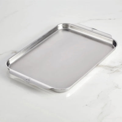 Hestan OvenBond Tri-Ply Half Sheet Pan | 13 In x 18 In Premium Clad Stainless Steel