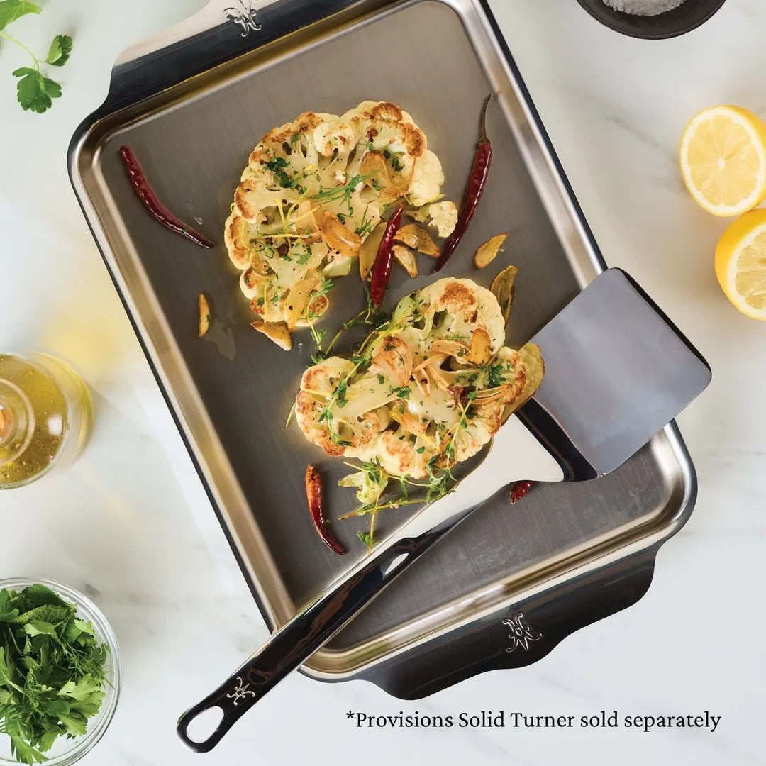 Hestan OvenBond Tri-Ply Qtr Sheet Pan | 9x12In | Clad Stainless Steel