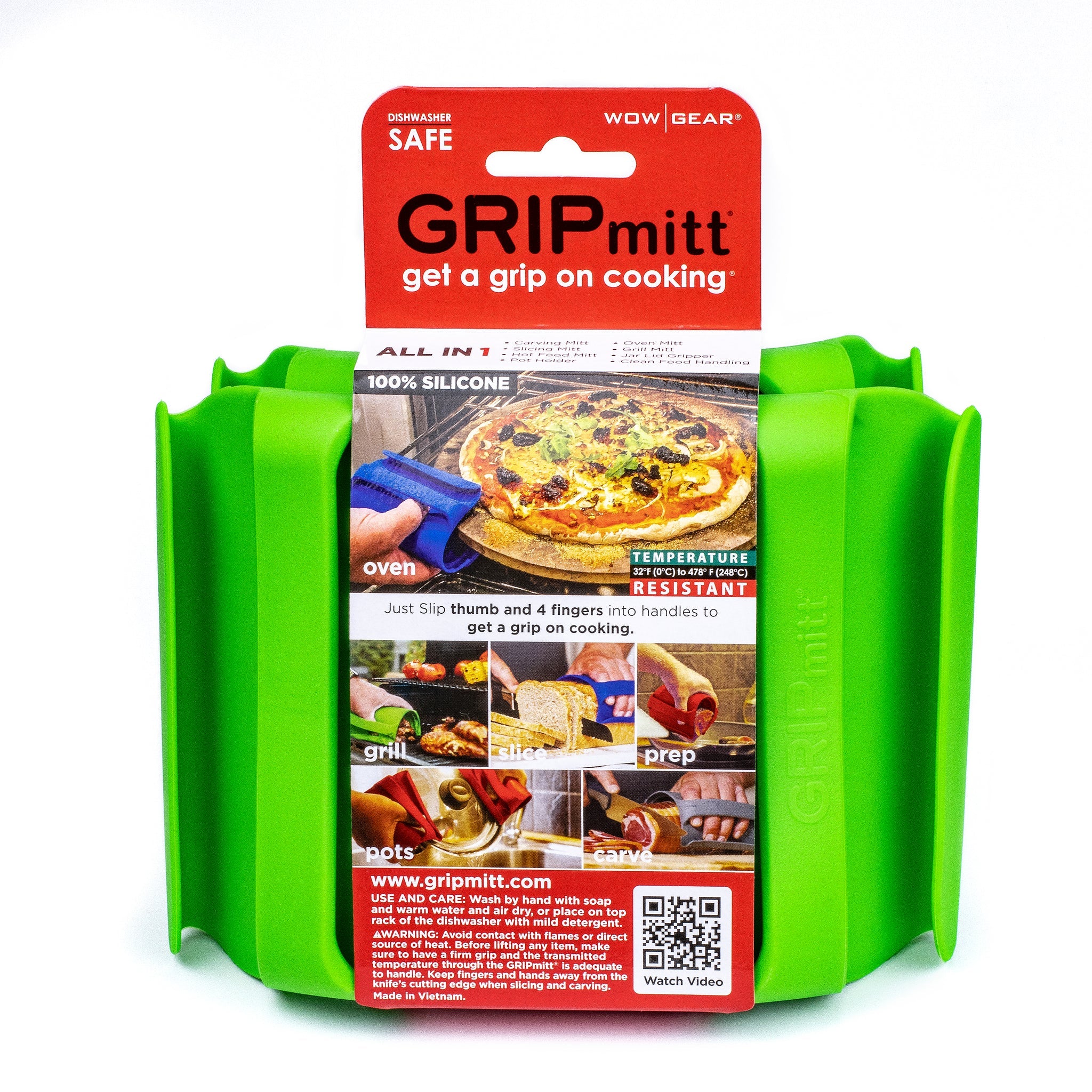 GRIPMitt® Silicone Kitchen & BBQ Mitt