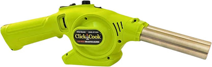 Click2Cook Dual Nozzle BBQ Lighter &  Blower | 2-in-1 Butane Torch and Fire Starter