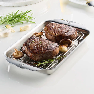 Hestan OvenBond Tri‑Ply Mini Eighth Sheet Pan & Rack