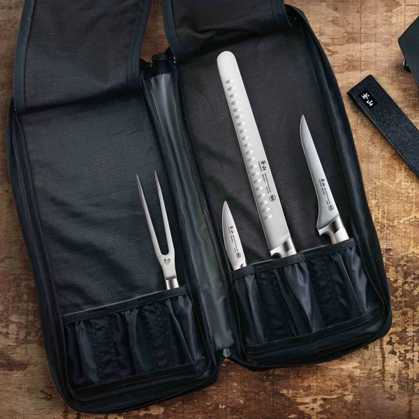7‑Piece Cut‑Resistant Nylon Cutlery Knife Bag | Bag Only