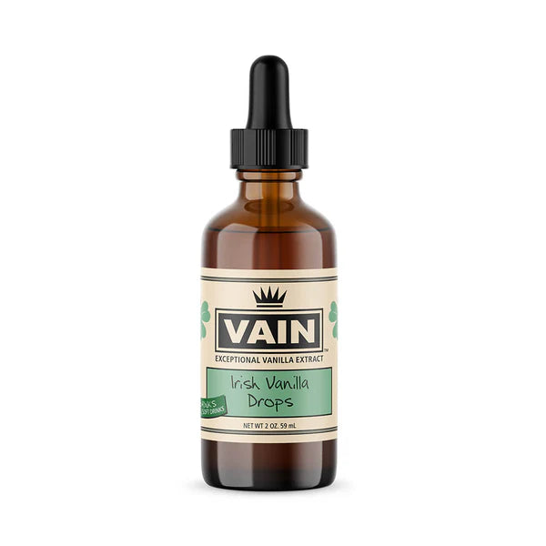Irish Vanilla Drops by Vain Foods | 2 oz.