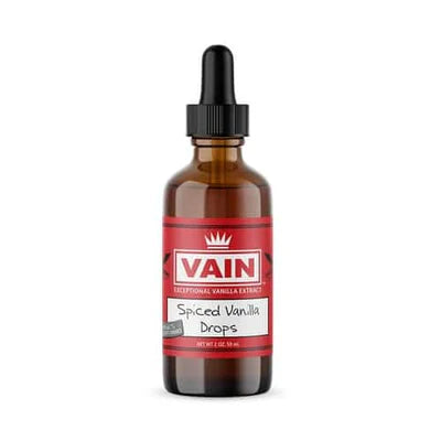 Spiced Rum Vanilla Drops by Vain Foods | 2 oz.