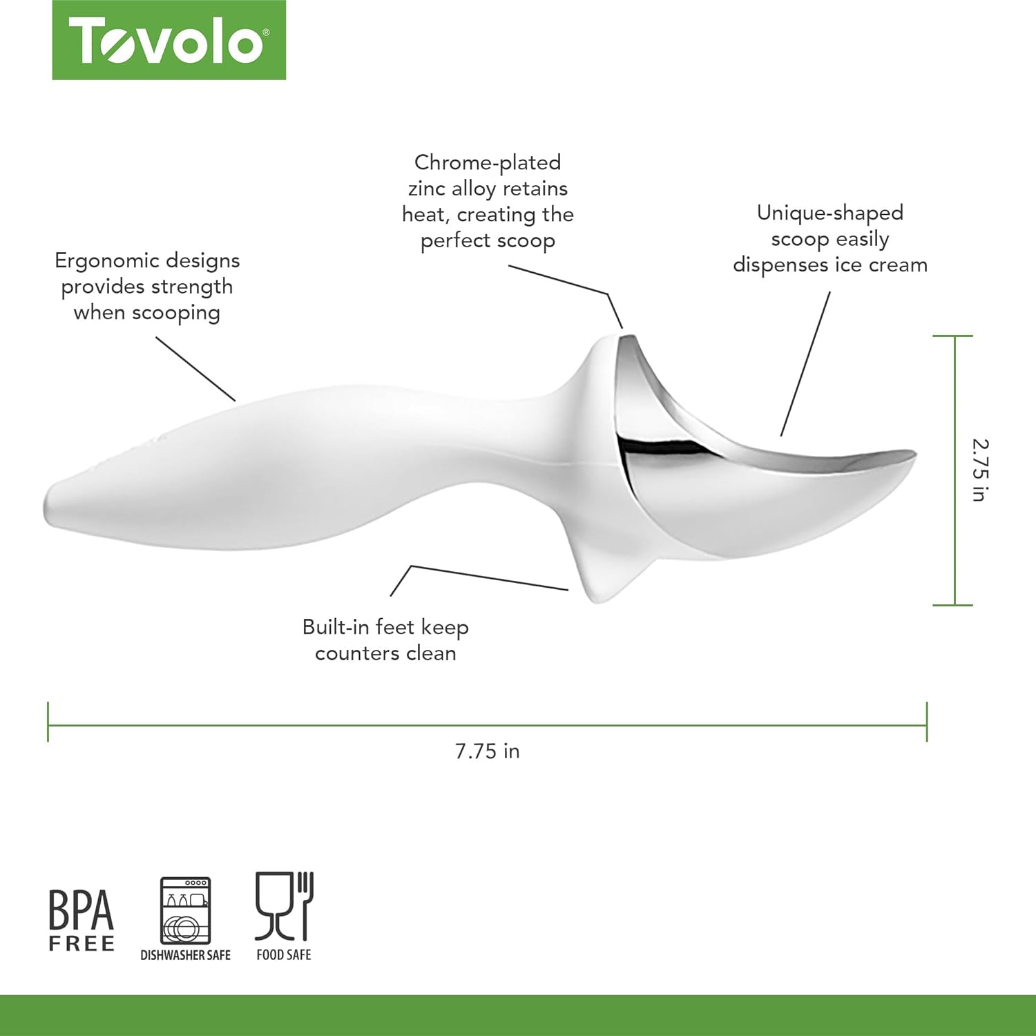 Tovolo Tilt-Up Ice Cream Scoop