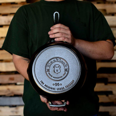 Lodge Blacklock ‘96’ Triple Seasoned Cast Iron Skillet | 10.25 In