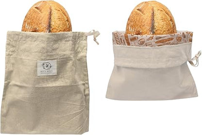 Bee's Wrap Reusable Beeswax Bread Bag | 15 In x 12 In