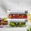 Fresh & Save Vacuum Box Set 3 Pieces | Glass Grey