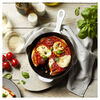 Staub 8.5" Deep Skillet-White
