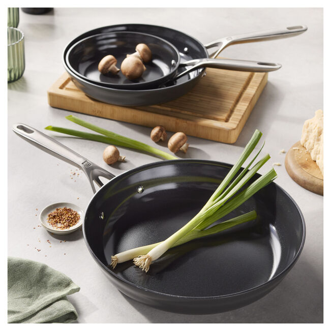 ZWILLING Motion Ceramic 3-Piece Non-Stick Fry Pan Set
