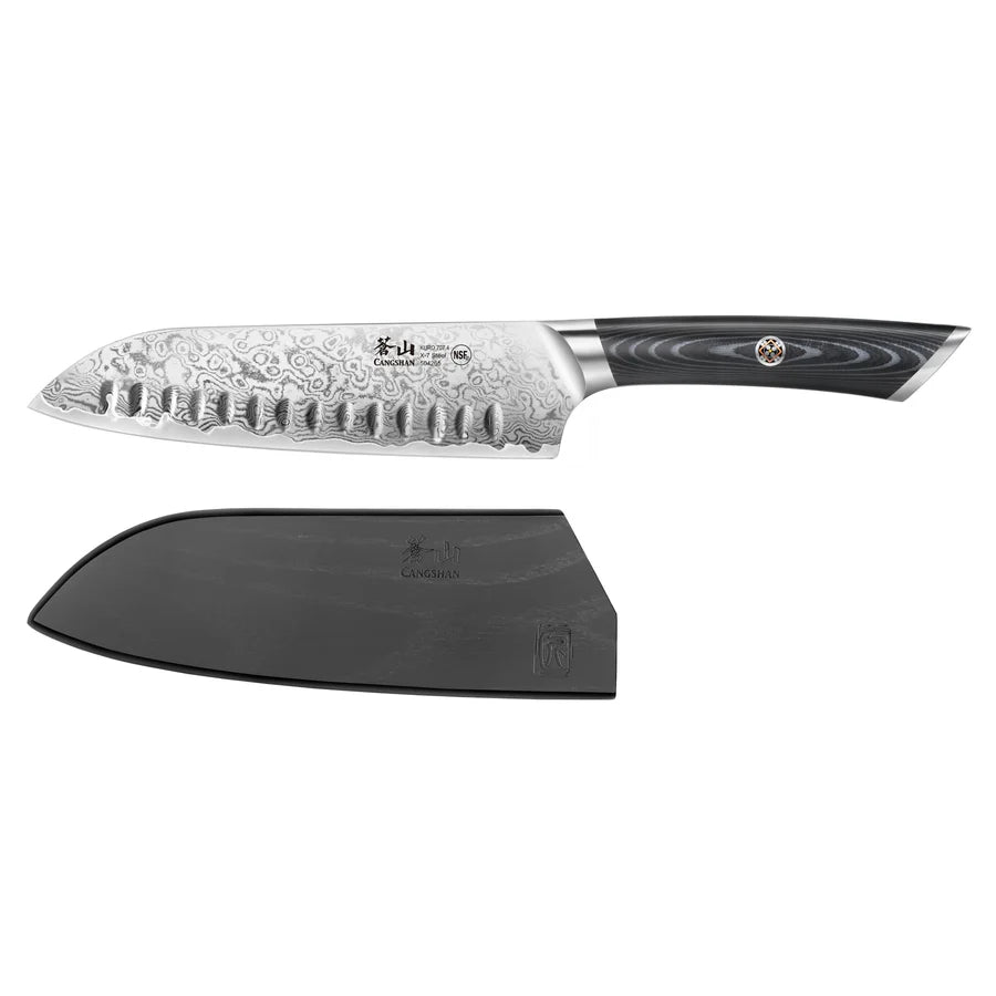 Cangshan KURO Santoku Knife | 7 Inch
