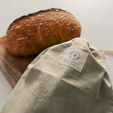 Bee's Wrap Reusable Beeswax Bread Bag | 15 In x 12 In