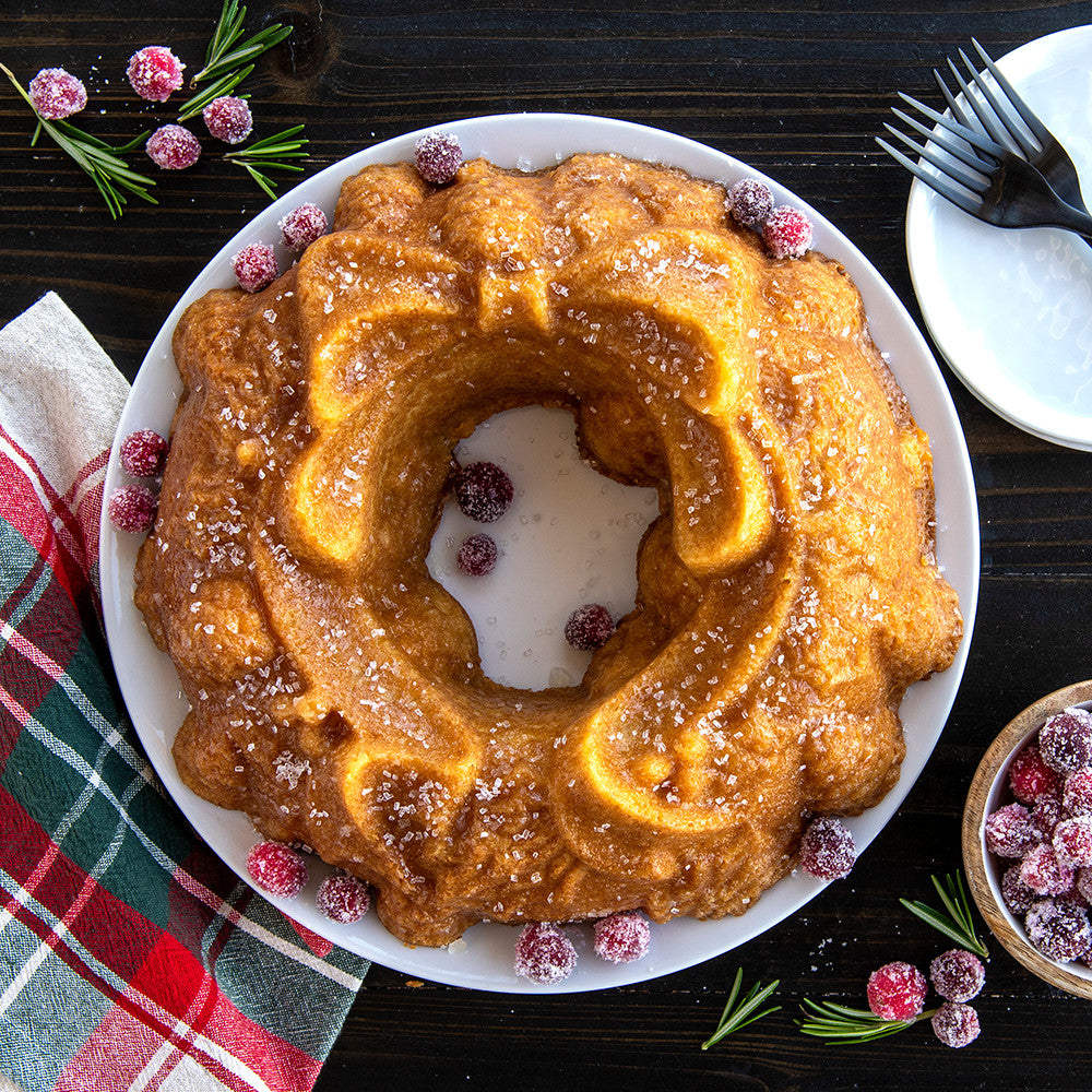 Nordic Ware Holiday Wreath Bundt Pan: A Festive Centerpiece