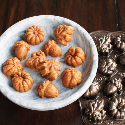 Nordic Ware Autumn Delights Cakelet Pan: A Harvest Celebration in Every Bite