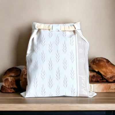 Reusable Beeswax Lined Bread Bags | Set of 2