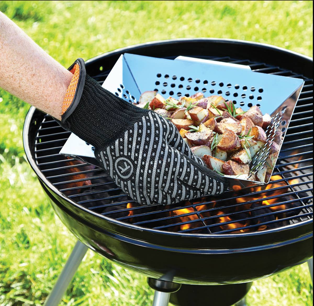 Professional High‑Temperature Deluxe Grill & BBQ Glove (L/XL)