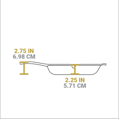 Lodge Blacklock Triple Seasoned Skillet Set | 10 Inch & 12 Inch