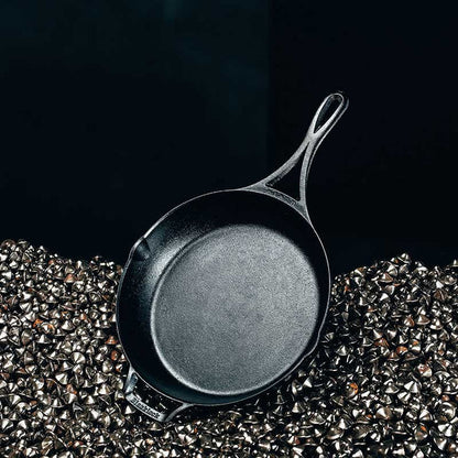 Lodge Blacklock Triple Seasoned Skillet Set | 10 Inch & 12 Inch
