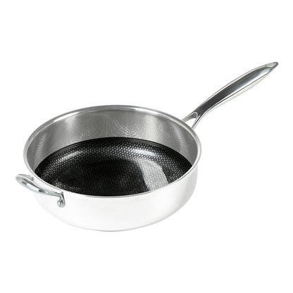 Black Cube Stainless Steel 3ply Saute Pan 4.5qt 11" With Lid