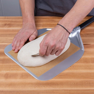 Brod & Taylor Anodized Aluminum Bread and Pizza Peel | Lightweight Home Baker's Tool